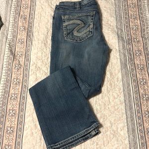 Blue jeans, brand silver